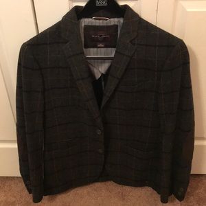 Black Brown Men’s Tweed Jacket